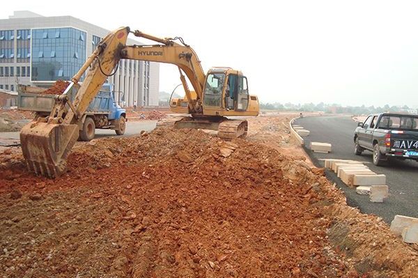 湖南株洲?廣洋高科技園廠區道路及排水工程