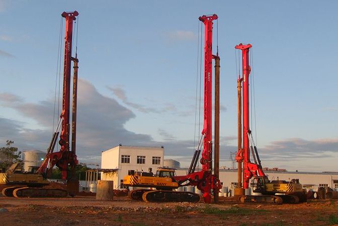 湖南長沙?奧克斯廣場基坑支護工程 （基坑最深段達19.5米）