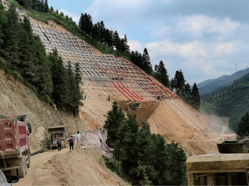 廣西柳州?三江協合八江49.1MW風電項目全場地質災害防治工程